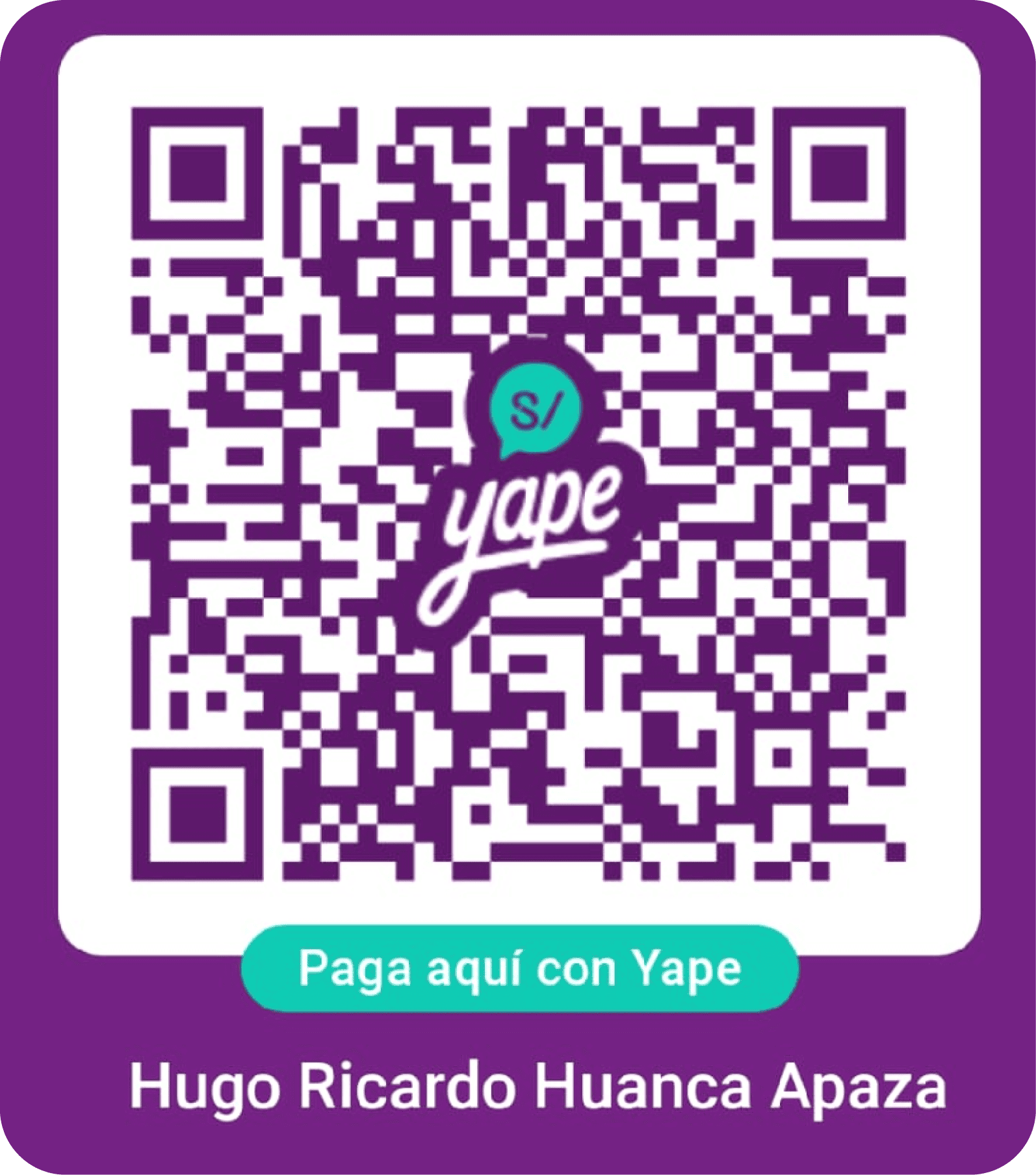 Código QR Yape